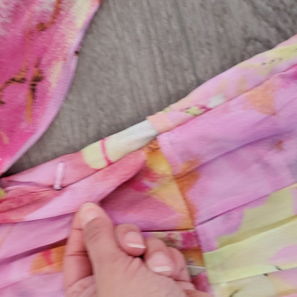 NWT Pink Floral BCBG Dress - Picture 3 of 11